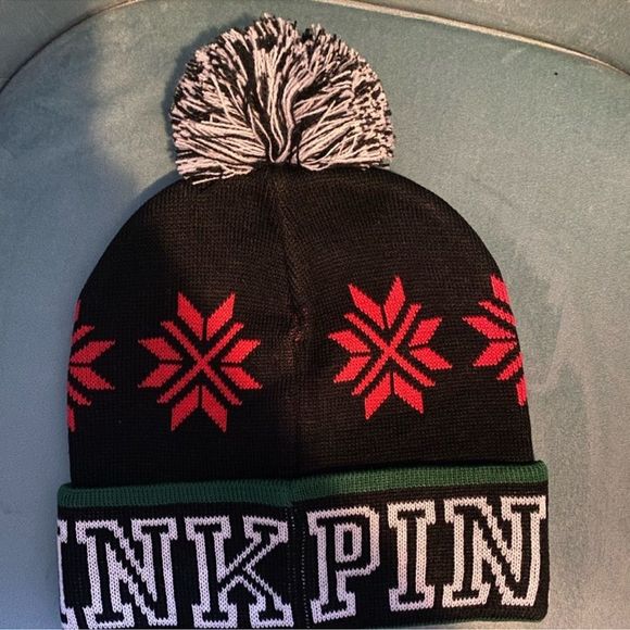 NWOT PINK Winter Hat - Picture 2 of 2